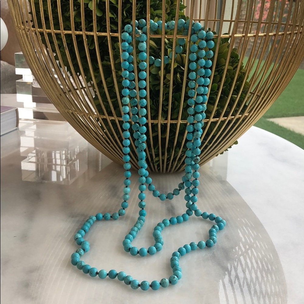 Turquoise Wrap Necklace